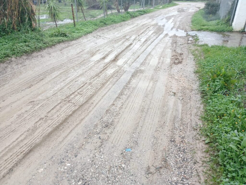 Fotografía 06 del archivo vecinal de caminos y lluvias de El Berrueco