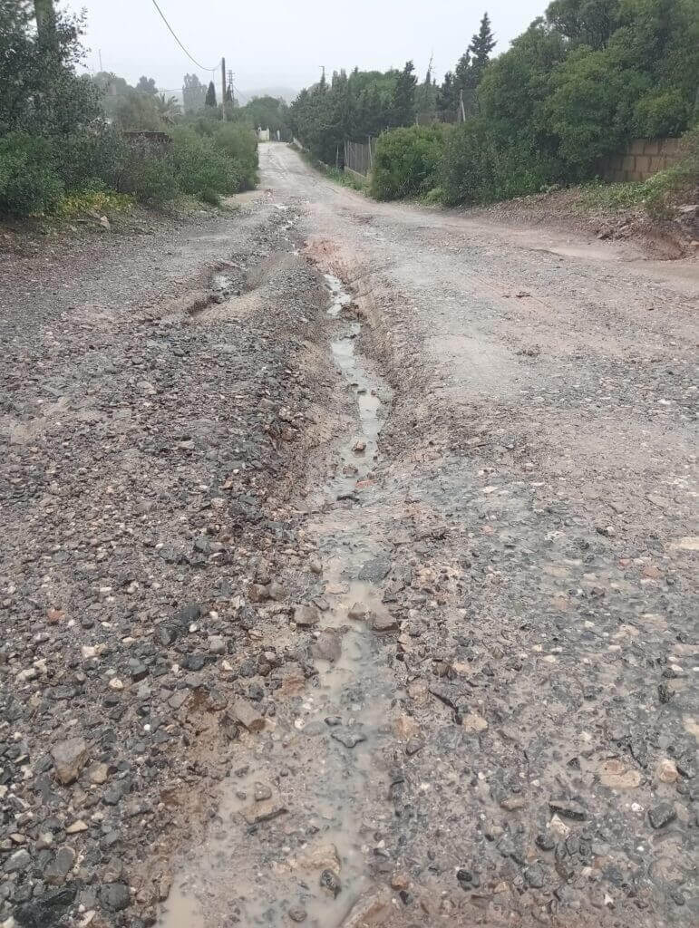 Fotografía 21 del archivo vecinal de caminos y lluvias de El Berrueco