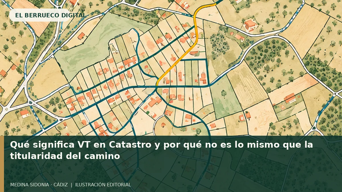 Ilustración editorial de temática rural de El Berrueco Digital; no es una fotografía documental